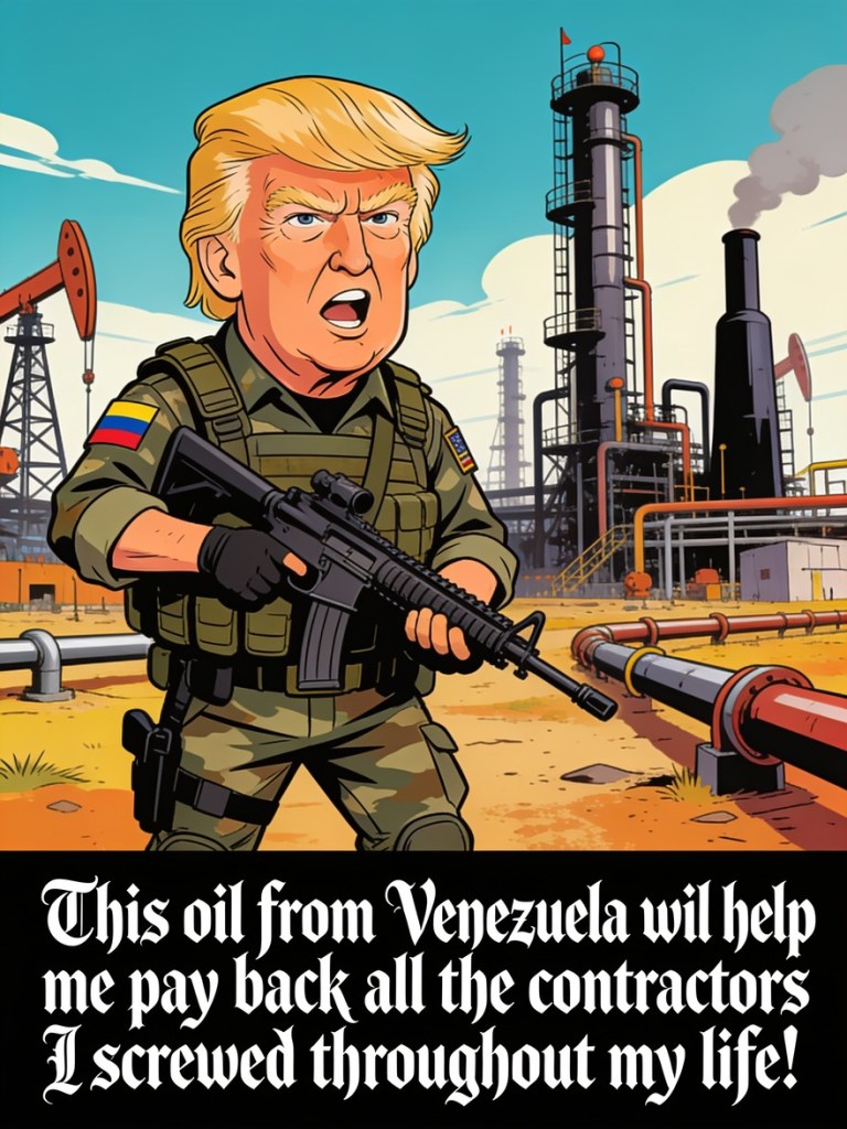 Donald Trump military soldiers invading Venezuela