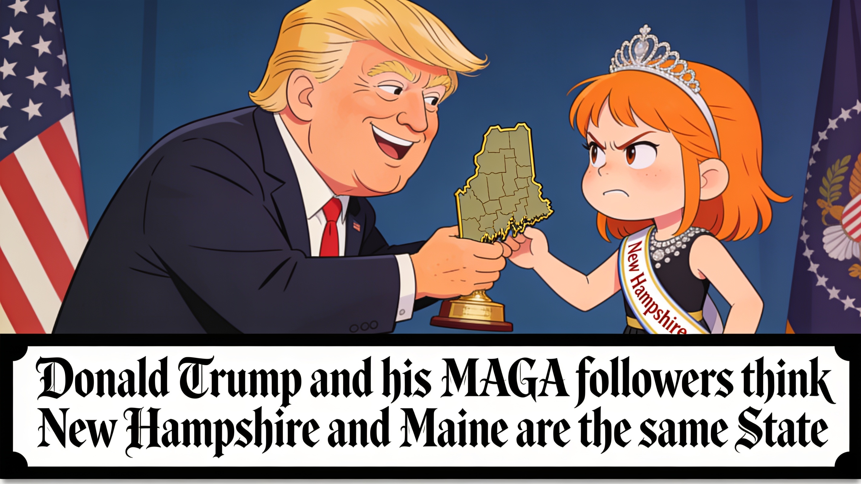 Trump Forced a New Hampshire Resident To Compete as Maine Resident